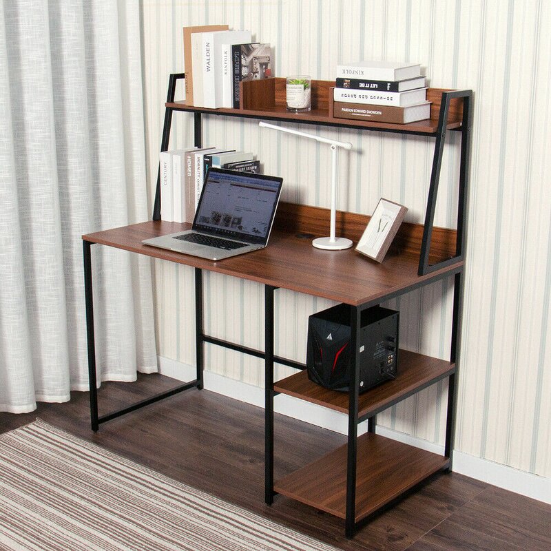 3 tier shelf laptop computer